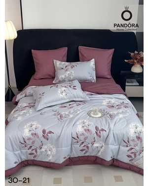 Комплект постельного белья с готовым одеялом “PANDORA”. Ткань: Сатин Наполнитель одеяло: Микрогель & Шелк(возможно замена на похожее)