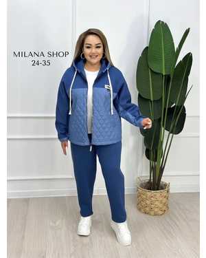 ЖЕНСКИЙ КОСТЮМ ДВОЙКА ТКАНЬ ФЛИС И СИНТЕПОН