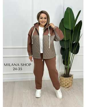 ЖЕНСКИЙ КОСТЮМ ДВОЙКА ТКАНЬ ФЛИС И СИНТЕПОН