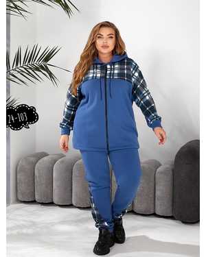 КОСТЮМ В РАЗМЕР ТКАНЬ ФЛИС + КАШМИР