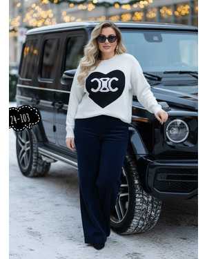 СВИТЕР ТКАНЬ КАШЕМИР