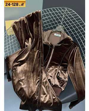 ЖЕНСКИЙ КОСТЮМ ДВОЙКА ТКАНЬ ВЕЛЮР