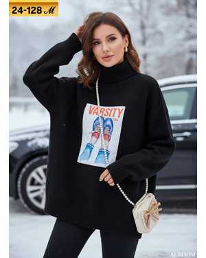 СВИТЕР ТКАНЬ КАШЕМИР ФАБРИЧНЫЙ