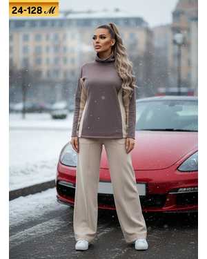 ЖЕНСКИЙ КОСТЮМ ДВОЙКА ТКАНЬ КАШЕМИР