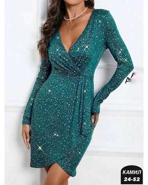 ПЛАТЬЕ ТКАНЬ ЛЮРЕКС