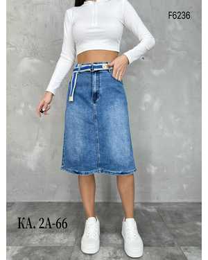 ЮБКА ТКАНЬ ДЖИНС