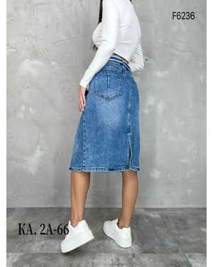 ЮБКА ТКАНЬ ДЖИНС