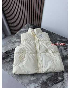 ЖИЛЕТКА ТКАНЬ ЭКО-КОЖА, ХОЛЛОФАЙБЕР