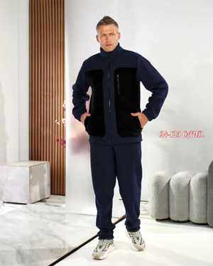 МУЖСКОЙ КОСТЮМ ДВОЙКА ТКАНЬ ДВУХСТОРОННИЕ ФЛИС