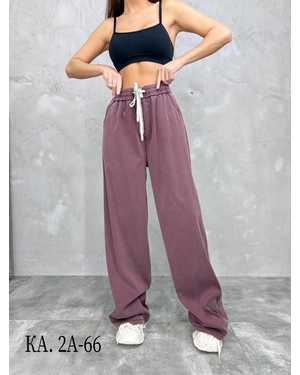 БРЮКИ ТКАНЬ ХЛОПОК-ТРИКОТАЖНЫЙ