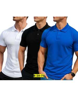 ФУТБОЛКА-ПОЛО ТКАНЬ ХЛОПОК