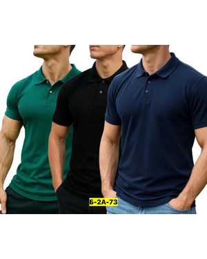 ФУТБОЛКА-ПОЛО ТКАНЬ ХЛОПОК