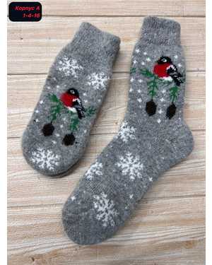 Набор Носки + варежки Вязаные овечья шерсть