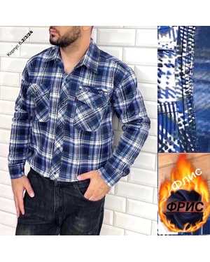 РУБАШКА В РАЗМЕР ТКАНЬ С НАЧЕСОМ