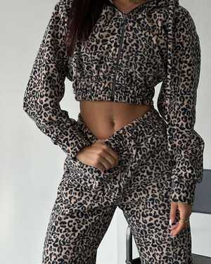 ЖЕНСКИЙ КОСТЮМ ДВОЙКА В РАЗМЕР ТКАНЬ ДВУХСТОРОНЫЙ ФЛИСС