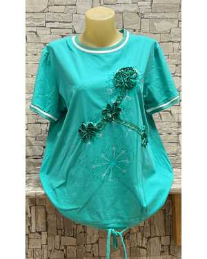 ФУТБОЛКА ТКАНЬ 95% ХЛОПОК 5% СПАНДЕКС