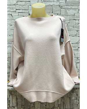 СВИТЕР ТКАНЬ 70% ХЛОПОК, 20% КАШЕМИР, 10% ЭЛАСТАН