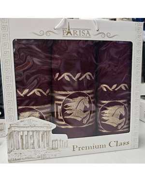 Набор из трёх махровых полотенец. Производитель Узбекистан Размеры 70/140 см 1 шт 50/90 см 2 шт