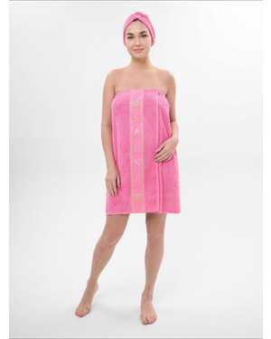 Полотенце килт состав 100% хлопок материал махра размер высота 65см ширина по кругу 140см