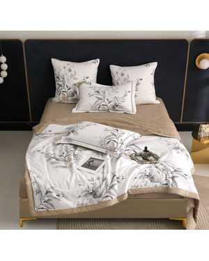 Комплект постельного белья с готовым одеялом Ткань хлопок вискоза(возможно замена на похожее)