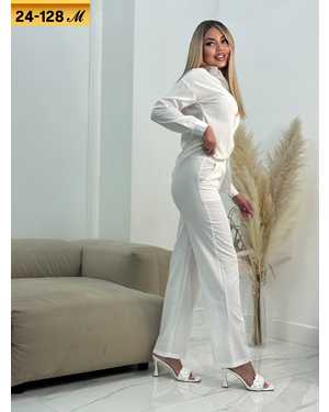 ЖЕНСКИЙ КОСТЮМ ДВОЙКА ТКАНЬ ЛЕН