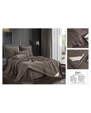 Комплект постельного белья с готовым одеялом. Ткань: бархатный Сатин(возможно замена на похожее)