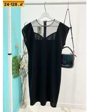 ПЛАТЬЕ ТКАНЬ КРЕПУН + СЕТКА