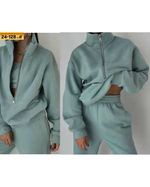 ЖЕНСКИЙ КОСТЮМ ДВОЙКА ТКАНЬ ФЛИС