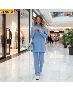 ЖЕНСКИЙ КОСТЮМ ДВОЙКА ТКАНЬ ЛАПША