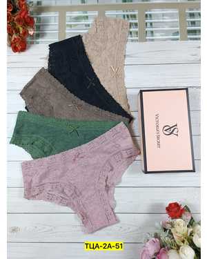 Женские трусики. В упаковке 5шт один размер разные цвета