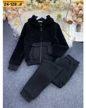 ЖЕНСКИЙ КОСТЮМ ДВОЙКА ТКАНЬ БАРАШКА С ФЛИСОМ