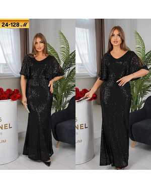 ПЛАТЬЕ ТКАНЬ ПАЙЕТКА С ПОДКЛАДКОЙ