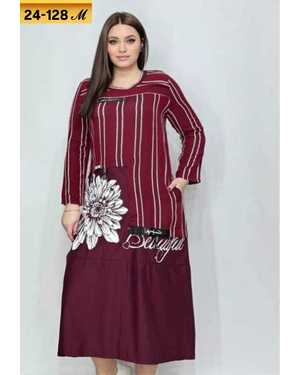 ПЛАТЬЕ ТКАНЬ ЛЁН, ХЛОПОК, СТРЕЙЧ