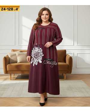 ПЛАТЬЕ ТКАНЬ ЛЁН, ХЛОПОК, СТРЕЙЧ