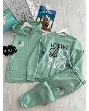 ЖЕНСКИЙ КОСТЮМ ТРОЙКА ТКАНЬ ФЛИС