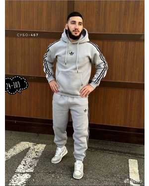 МУЖСКОЙ КОСТЮМ ТКАНЬ ФАБРИЧНЫЙ ФЛИС С НАЧЁСОМ