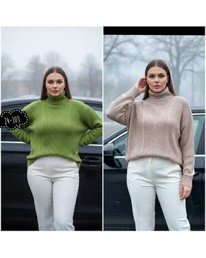 СВИТЕР ТКАНЬ КАШЕМИР