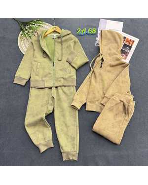 ДЕТСКИЙ КОСТЮМ В РАЗМЕР ТКАНЬ С НАЧЕСОМ