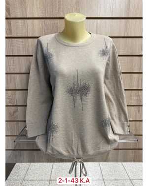 СВИТЕР ТКАНЬ 24% COTTON, 48% CASHMERE, 28% POLYESTER