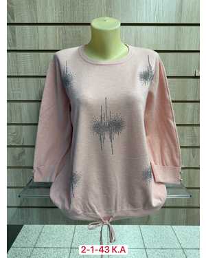 СВИТЕР ТКАНЬ 24% COTTON, 48% CASHMERE, 28% POLYESTER