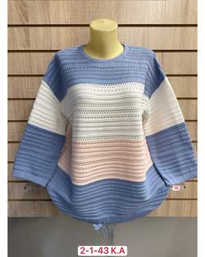 СВИТЕР ТКАНЬ 50% CASHMERE, 28% WOOL, 17% COTTON, 5% ELASTANE