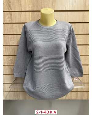 СВИТЕР ТКАНЬ 45% COTTON, 40% CASHMERE, 15% ELASTANE