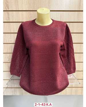 СВИТЕР ТКАНЬ 45% COTTON, 40% CASHMERE, 15% ELASTANE