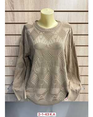 КОФТА ТКАНЬ 65% COTTON, 25% CASHMERE, 10% ELASTANE