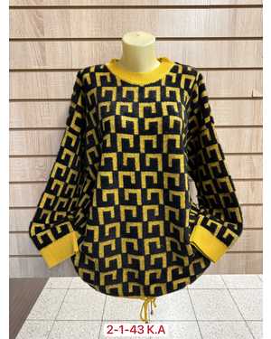 СВИТЕР ТКАНЬ 45% COTTON, 35% CASHMERE, 10% ANGORA, 10% ELASTANE