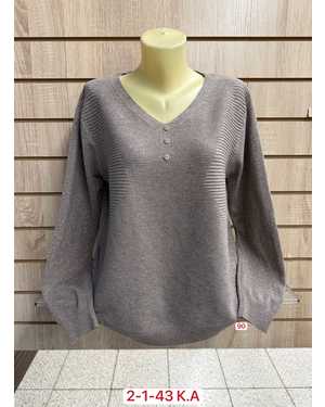 СВИТЕР ТКАНЬ ХЛОПОК, КАШЕМИР, ЭЛАСТАН