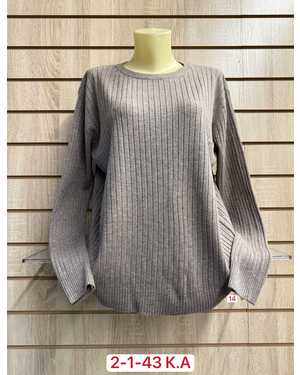 СВИТЕР ТКАНЬ 45% COTTON, 40% CASHMERE, 15% ELASTANE